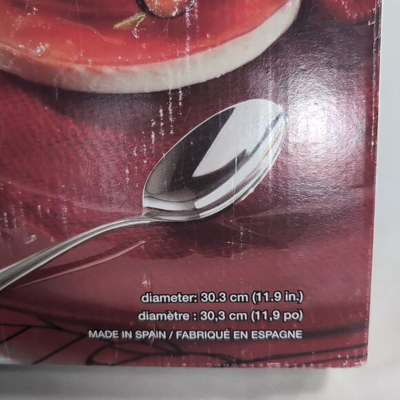 Bormioli Rocco Inca Set of 4 Charger Plates Red Glass 30.3cm 392906 Spain RARE - Picture 9 of 12